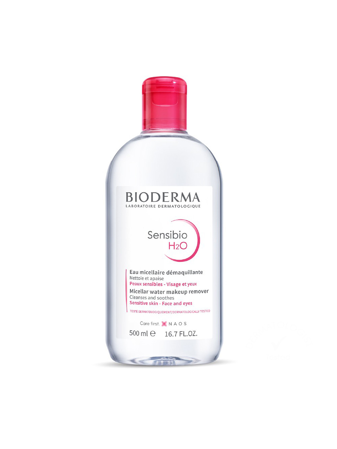 BIODERMA Sensibio H2O - Makeup Remover & Cleanser 500 ml