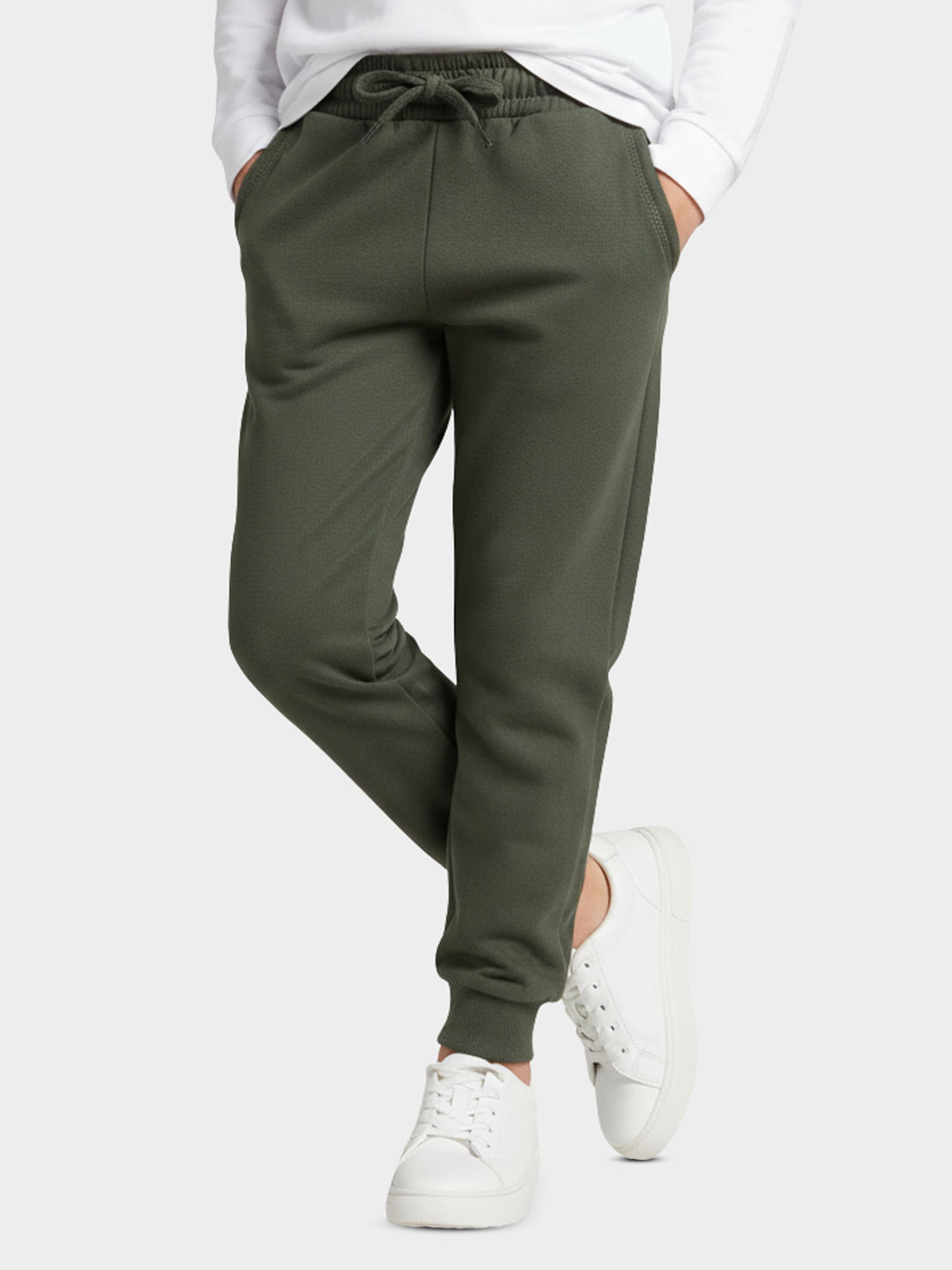 Orange Sugar Kids Fleece Cotton Winter Joggers
