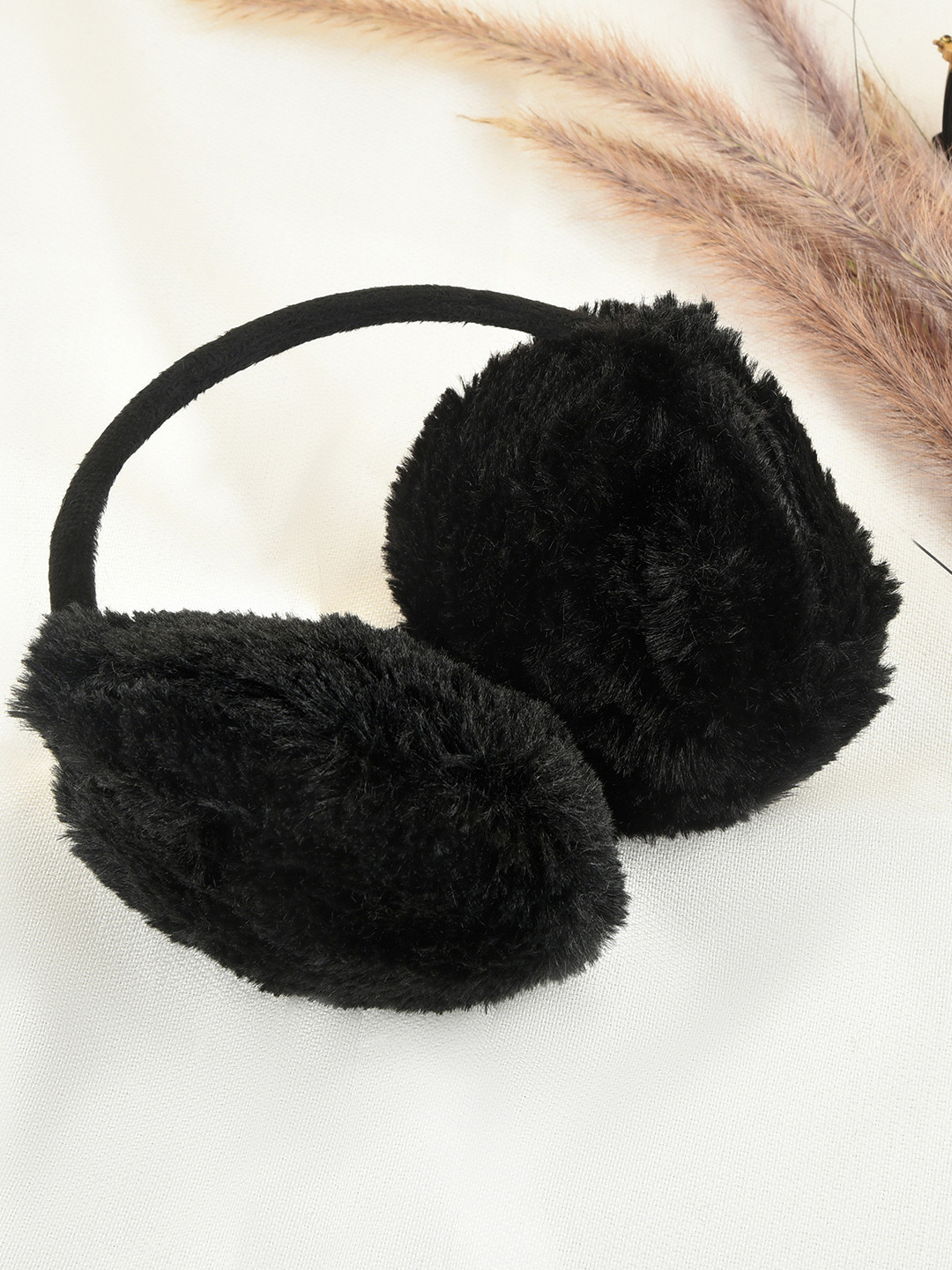 ToniQ Fax Fur Trim Ear Mufflers