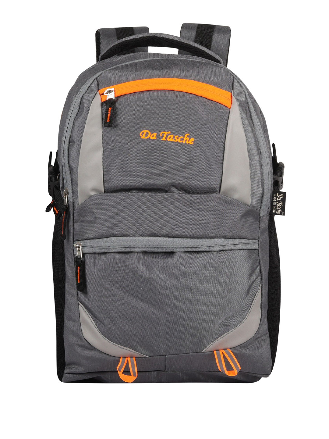 DATASCHE Unisex Brand Logo Waterproof Backpack with Compression Straps