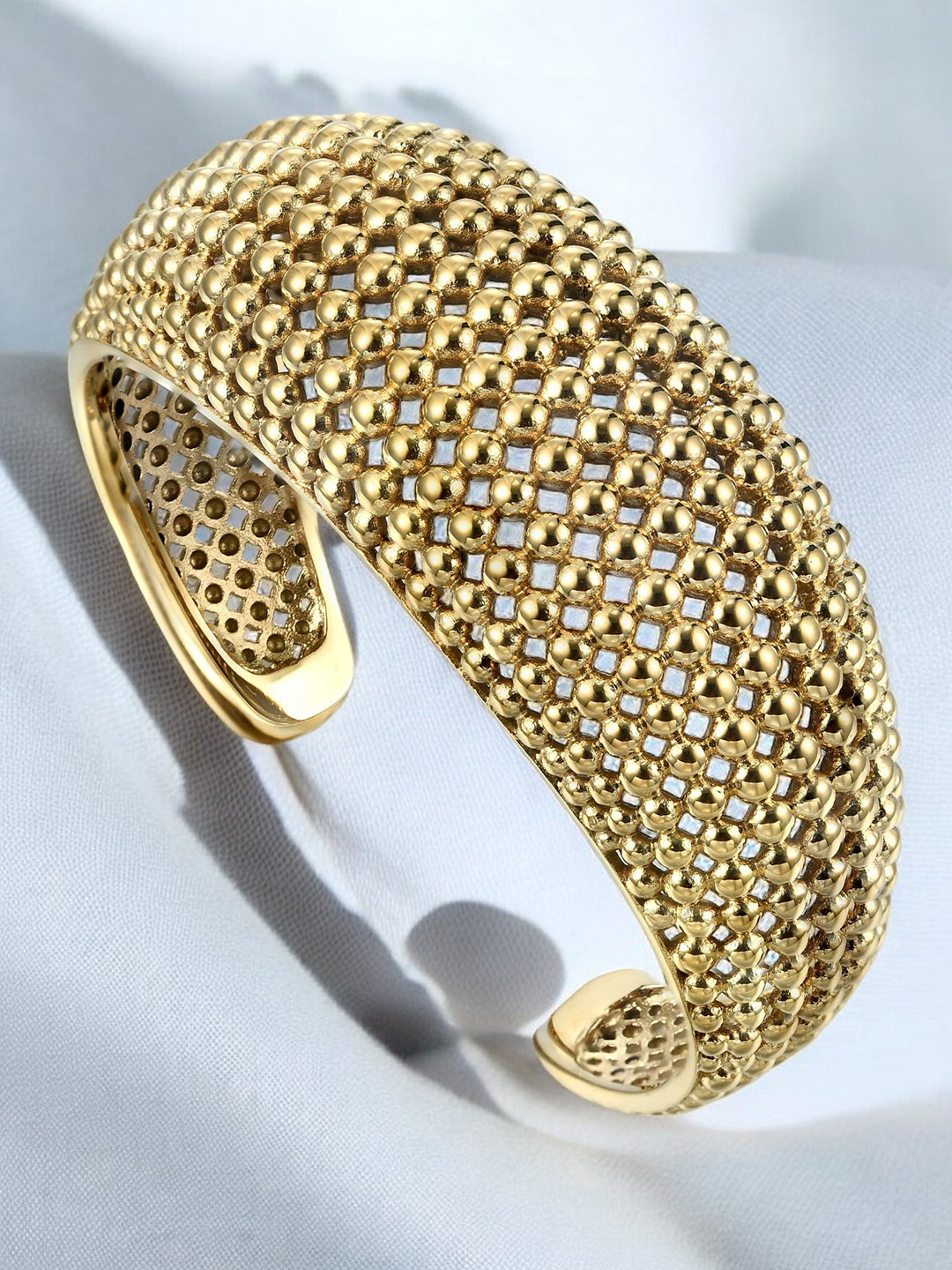 Aiza 18KT Gold Plated Luxury Bold Cuff
