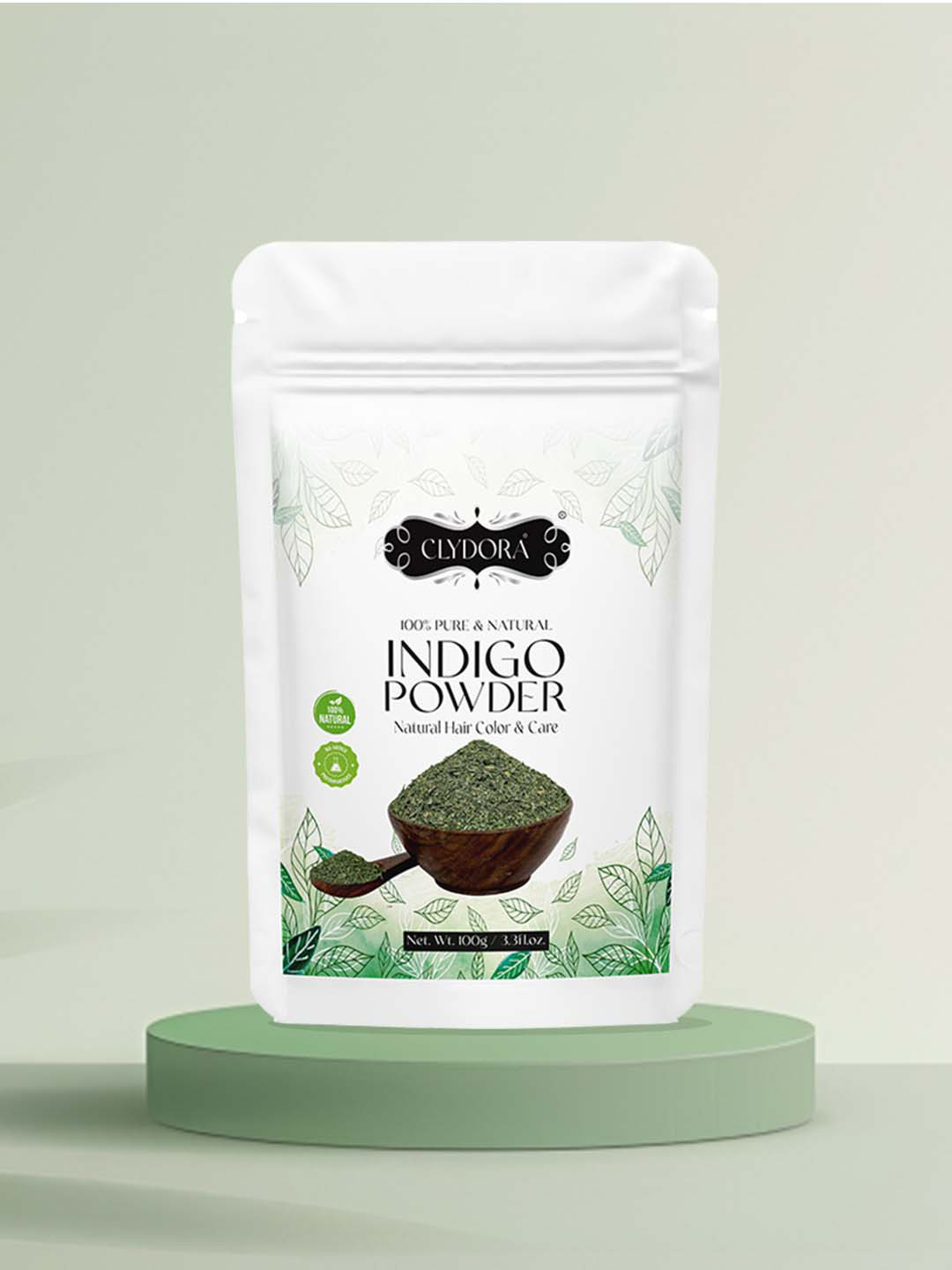 CLYDORA Indigo Powder Hair Color - 100 g
