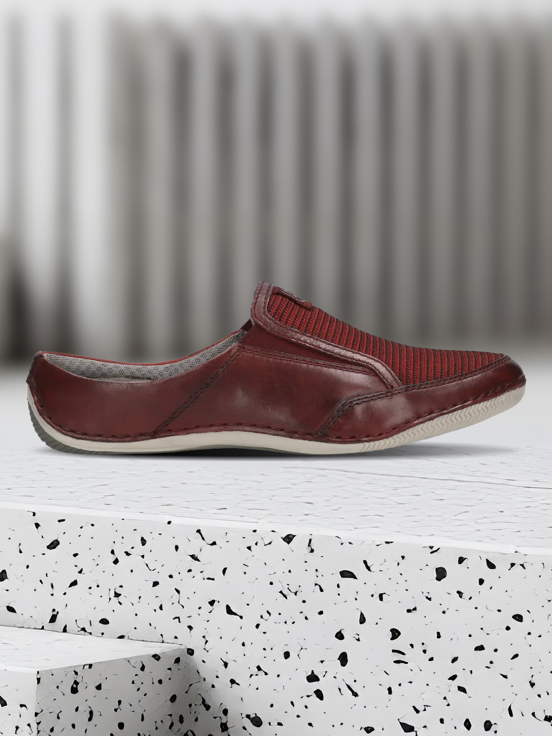 Bugatti Men Leather Mules