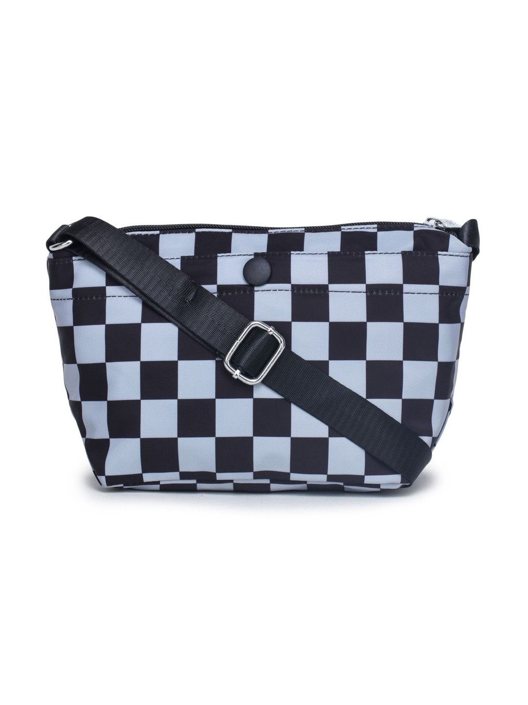 GUKA Checked Printed Sling Bag