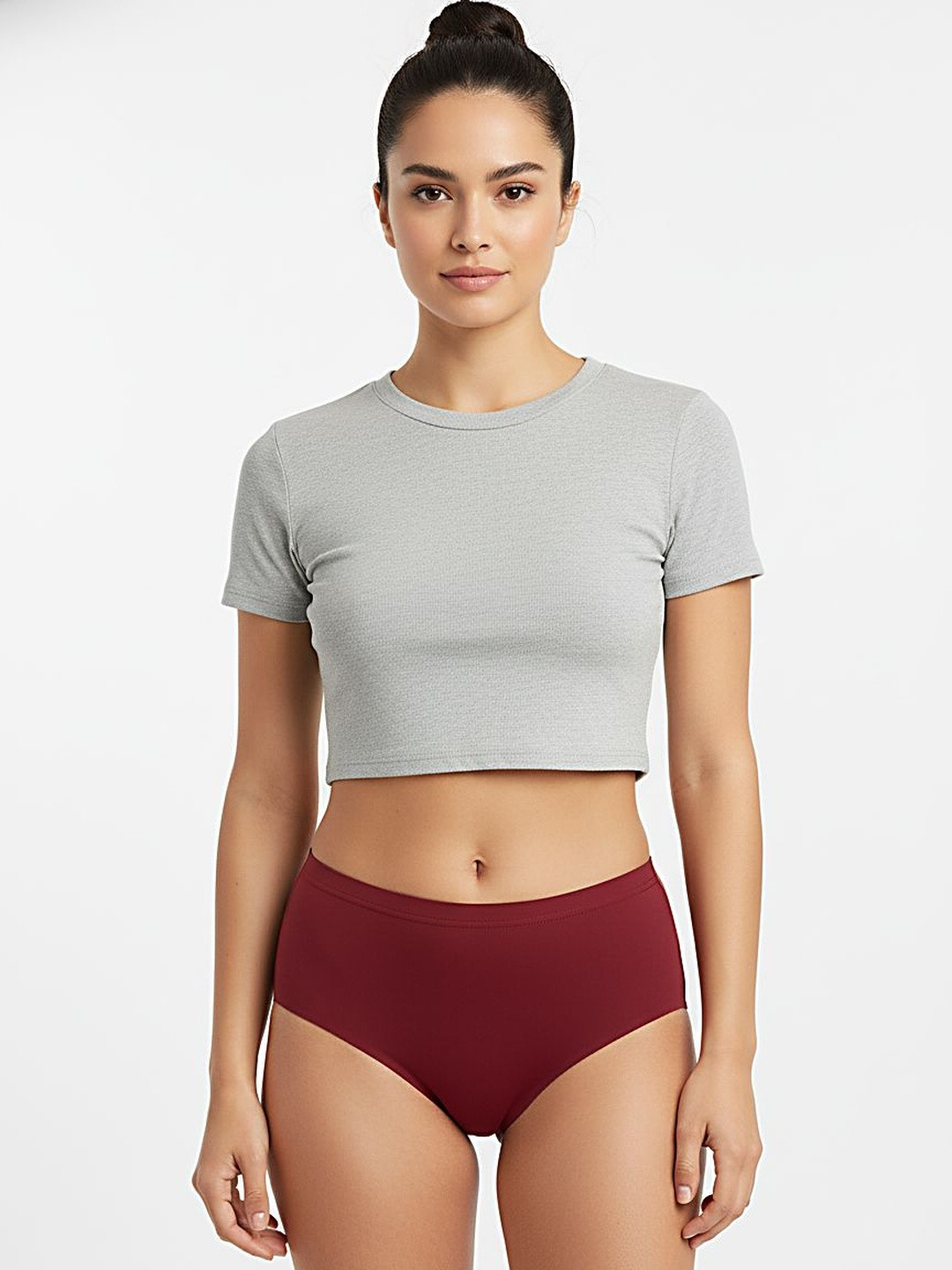 Nakshu Combed Cotton Mid-Rise Hipster Briefs