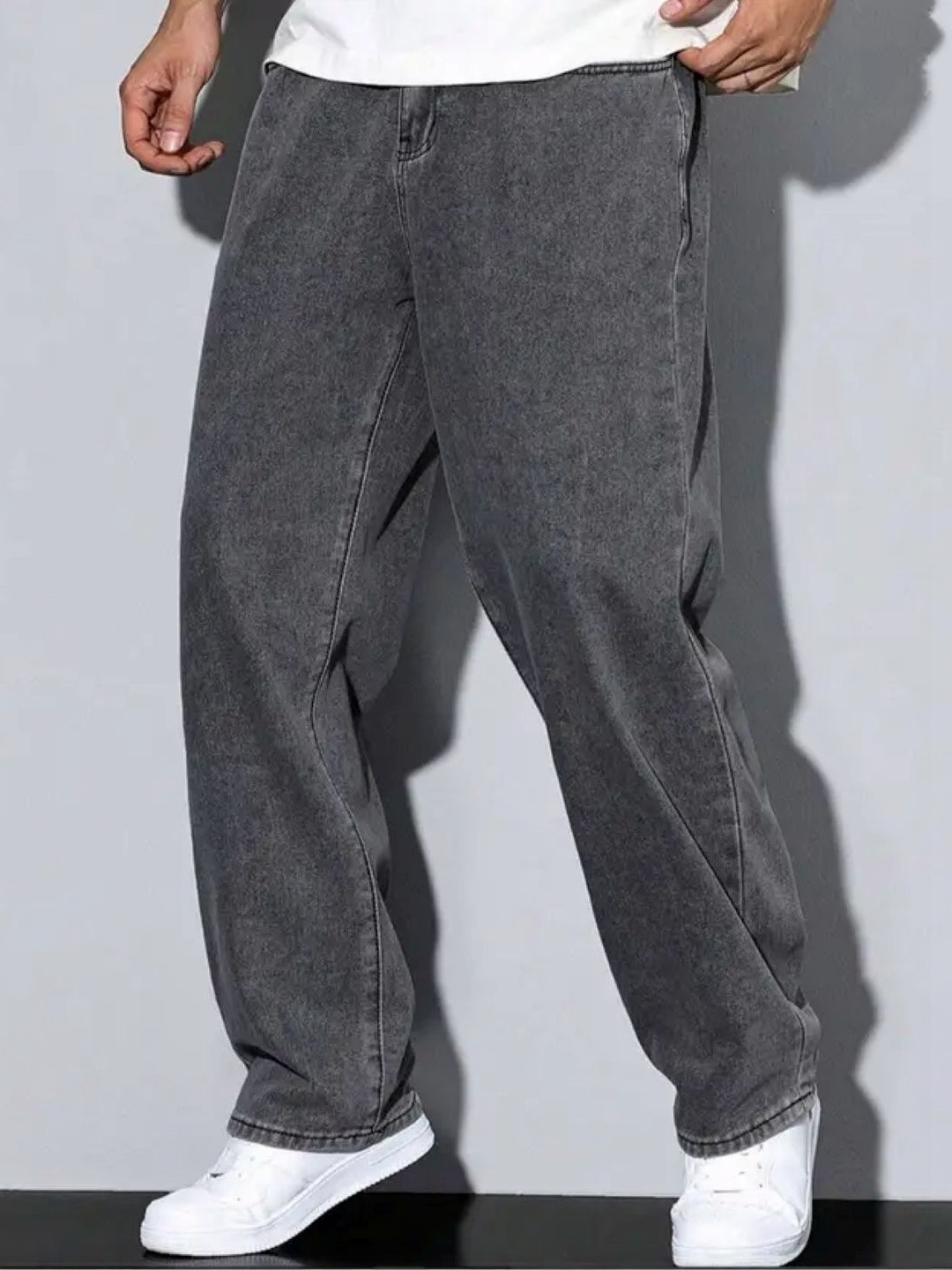 COMFITS Men Classic Regular Fit Mid-Rise Stretchable Jeans