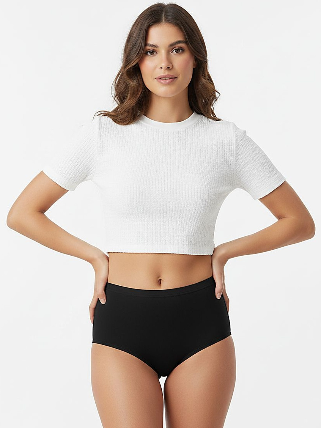Nakshu Pure Combed Mid-Rise Hipster Brief