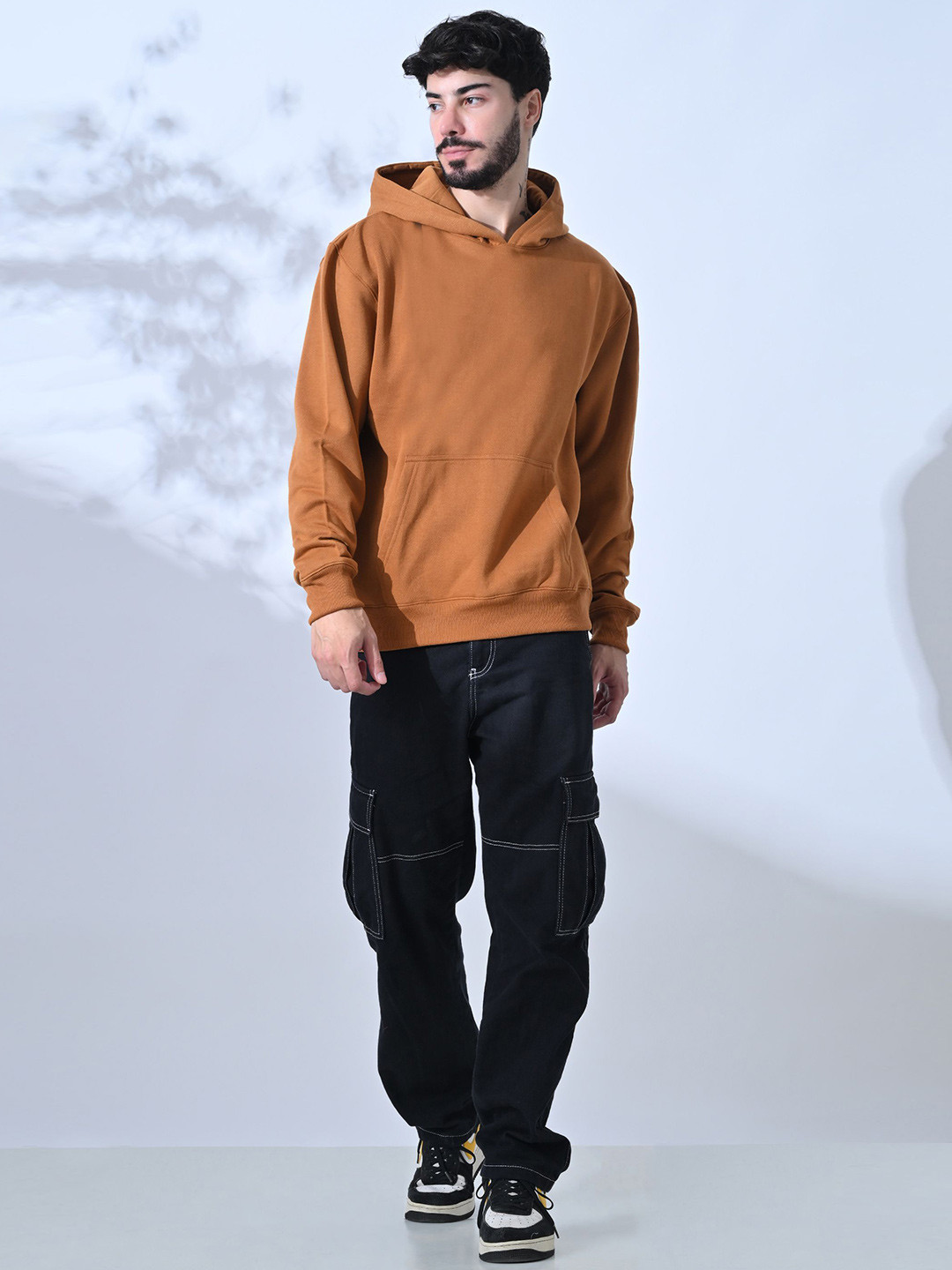 STARFOX Men Hood Long Sleeves Sweatshirt