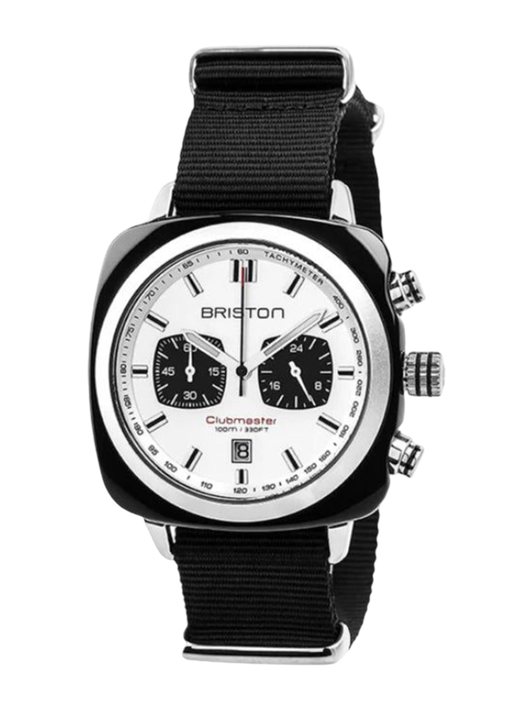 BRISTON Men Printed Dial & Straps Analogue Watch 17142.SA.BS.2.NB
