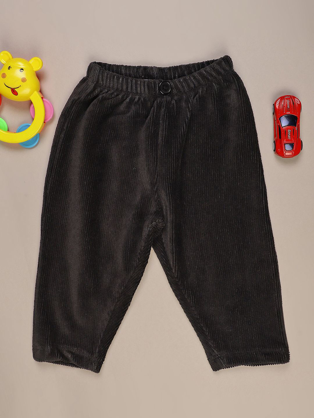 V-Mart Girls Self-Design Mid-Rise Inner Elastic Slip-On Cotton Lounge Pant