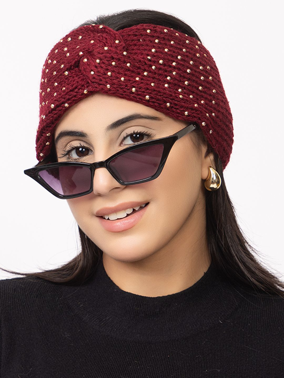 Amoldo Women Beanie Bandana Headband