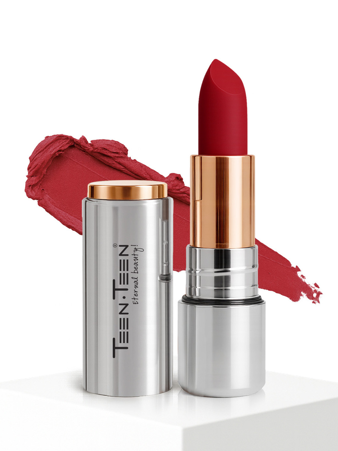 TEEN TEEN COSMETICS  Non Transfer All Day Wear Matte Lipstick- 3.8 g- Captive Audience 11