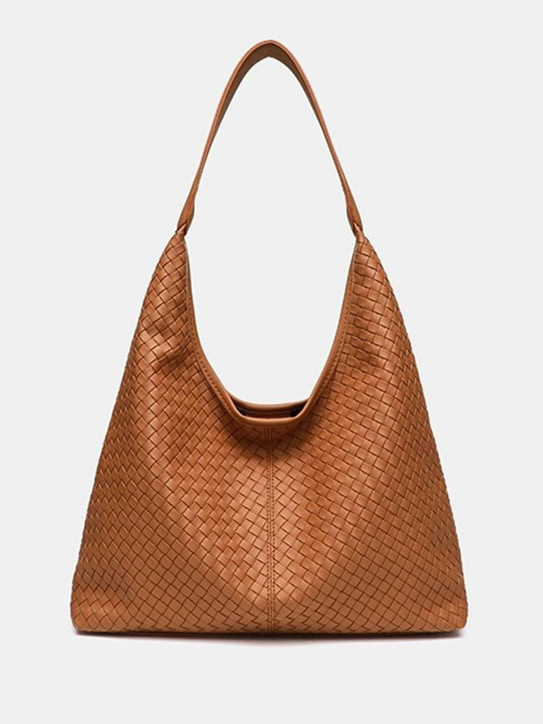 StyleCast Non-Detachable Sling Strap Oversized Hobo Bag With Cut Work