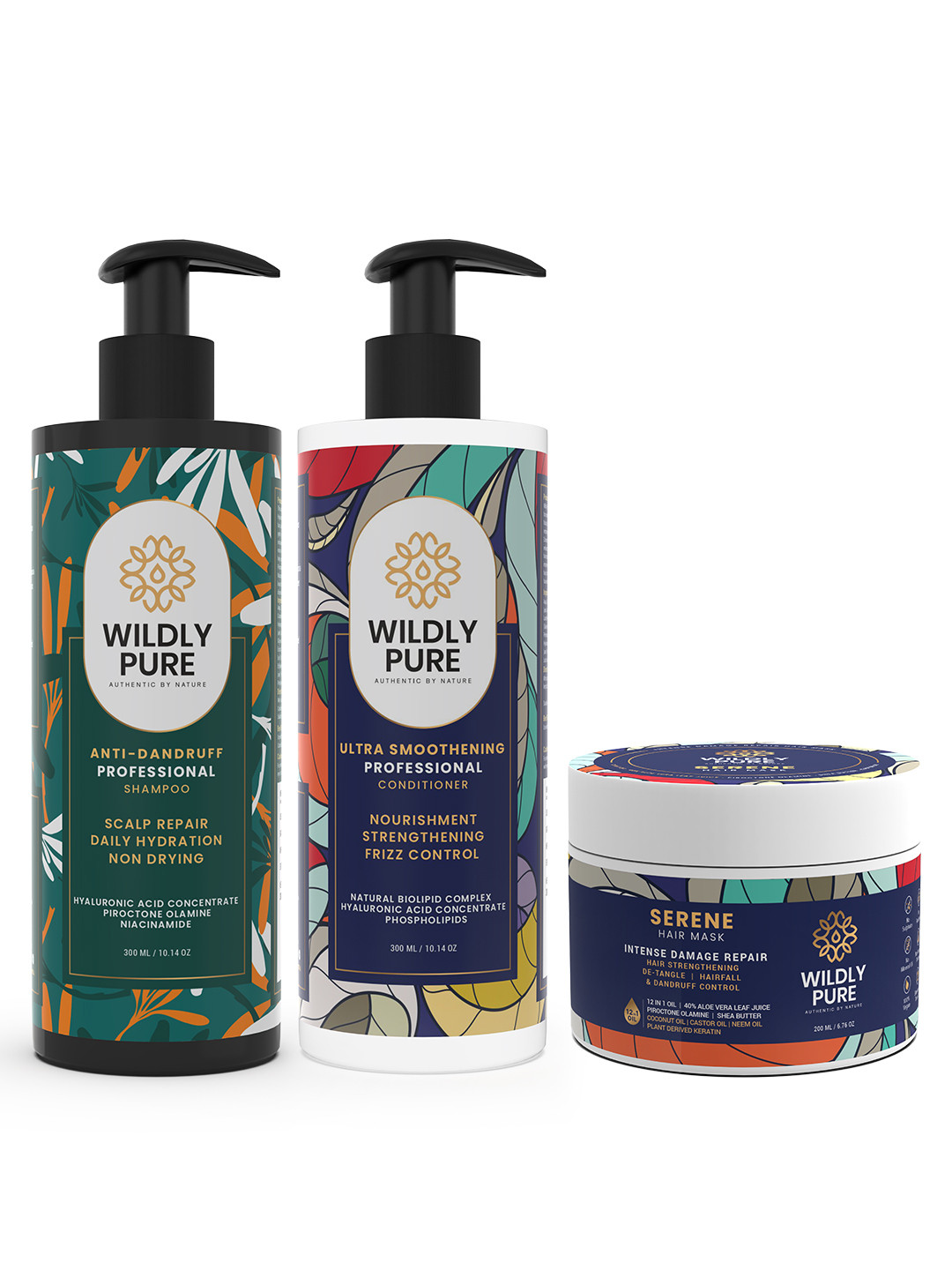 Wildly Pure Anti-Dandruff Hair Care Kit