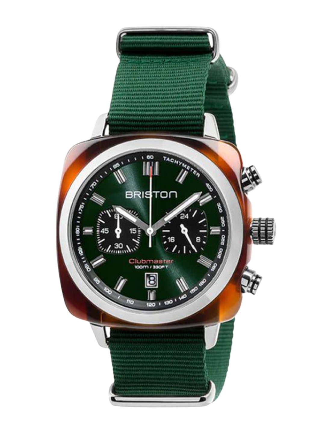 BRISTON Men Patterned Dial Quartz Analogue Watch 17142.SA.TS.10.NBG