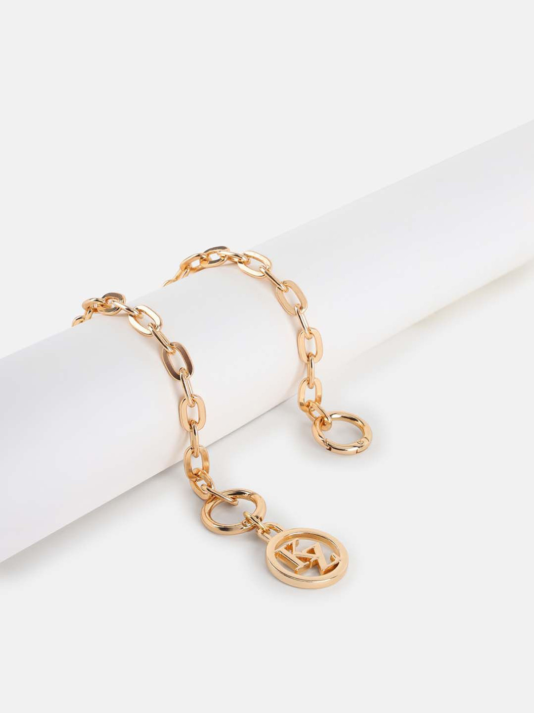 Kazo Oval Loop Linked Bag Charm