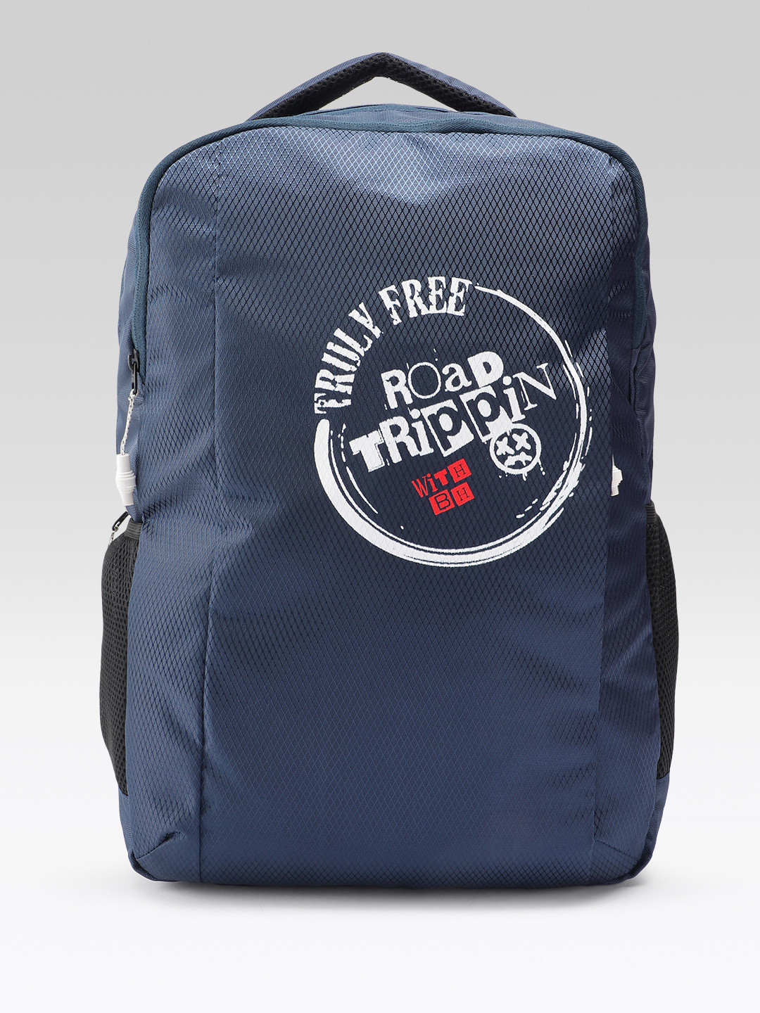 BAD HABIT Unisex Typography 18 Inch Laptop Backpack