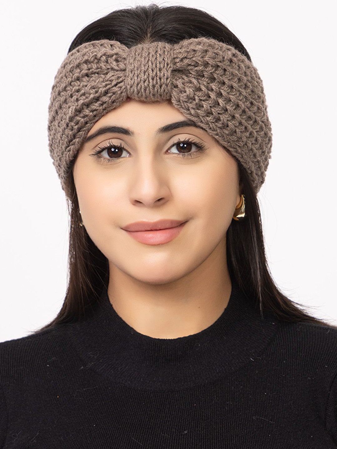 Amoldo Women Woollen Beanie Headband