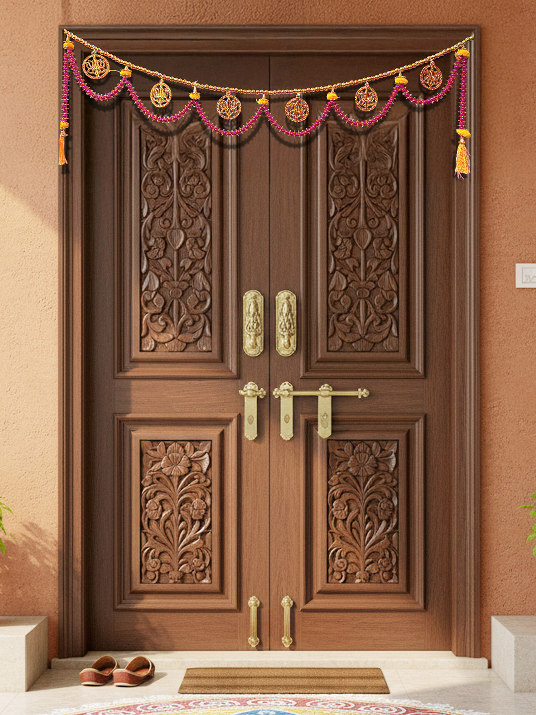 Special You Red Door Hanging Toran