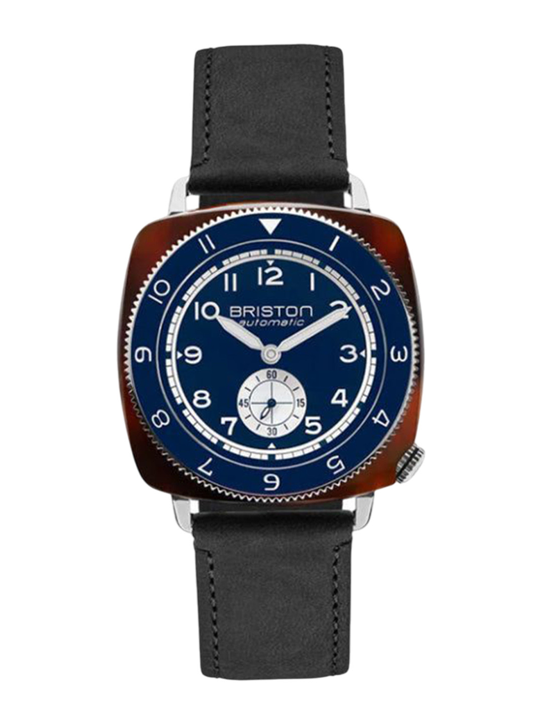BRISTON Men Leather Straps Analogue Automatic Motion Powered Watch 241639.SA.T.15W.CH