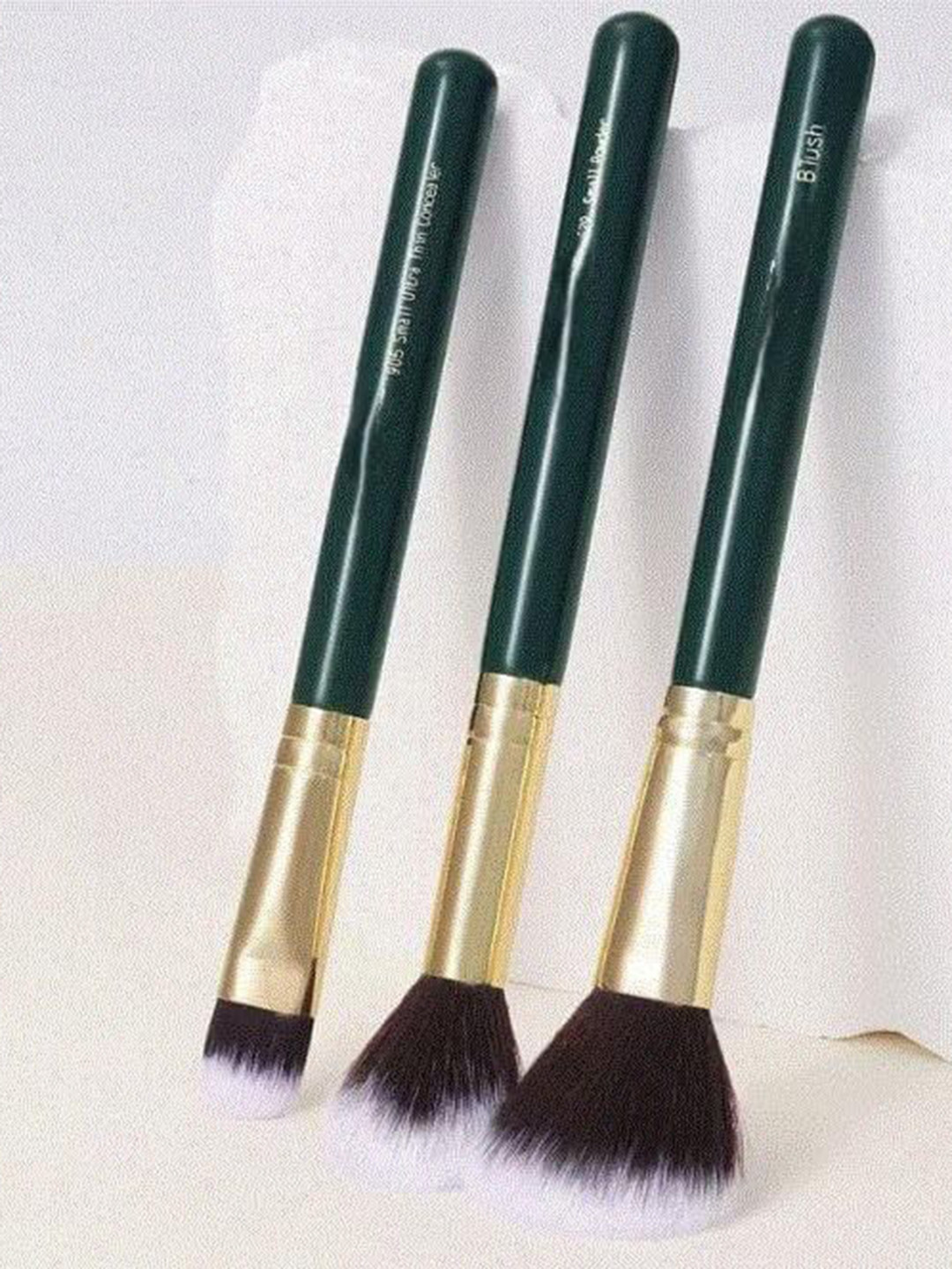 OB Ocean Beauty Set Of 3 Soft Bristles Makeup Brush Set