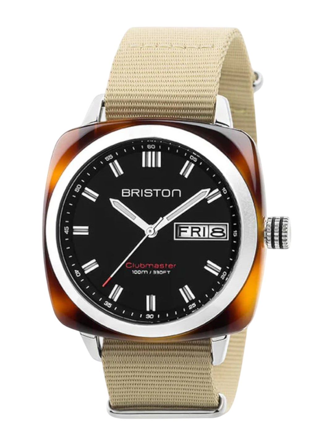 BRISTON Men Dial & Straps Analogue Watch 17342.SA.TS.1.NK