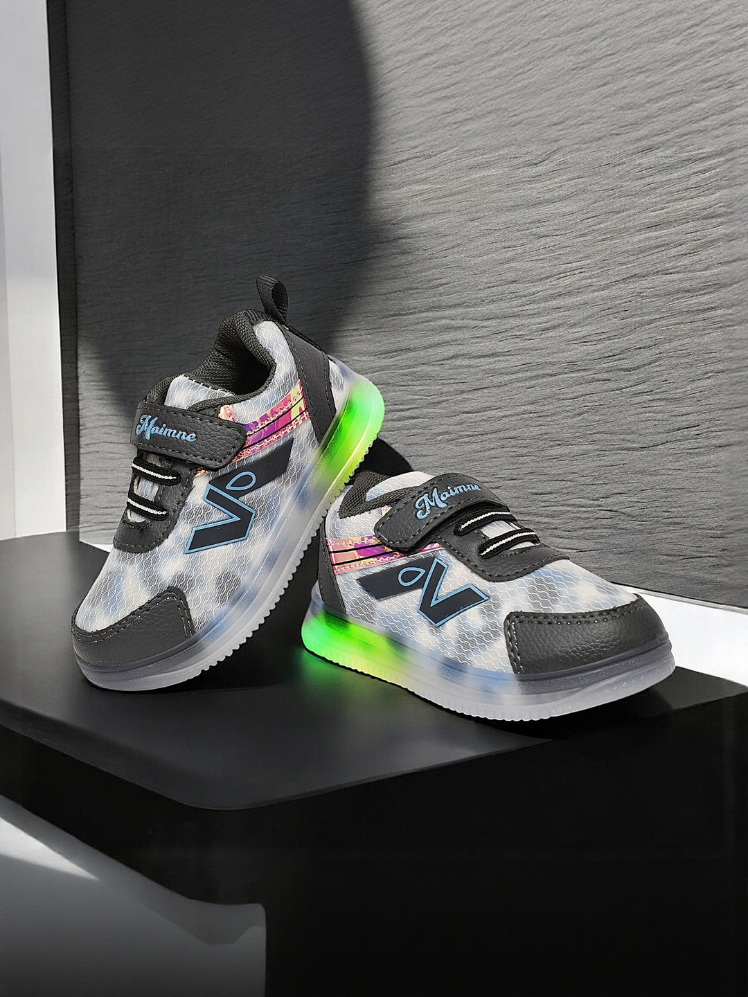 MAIMNE Kids Textured Sneakers