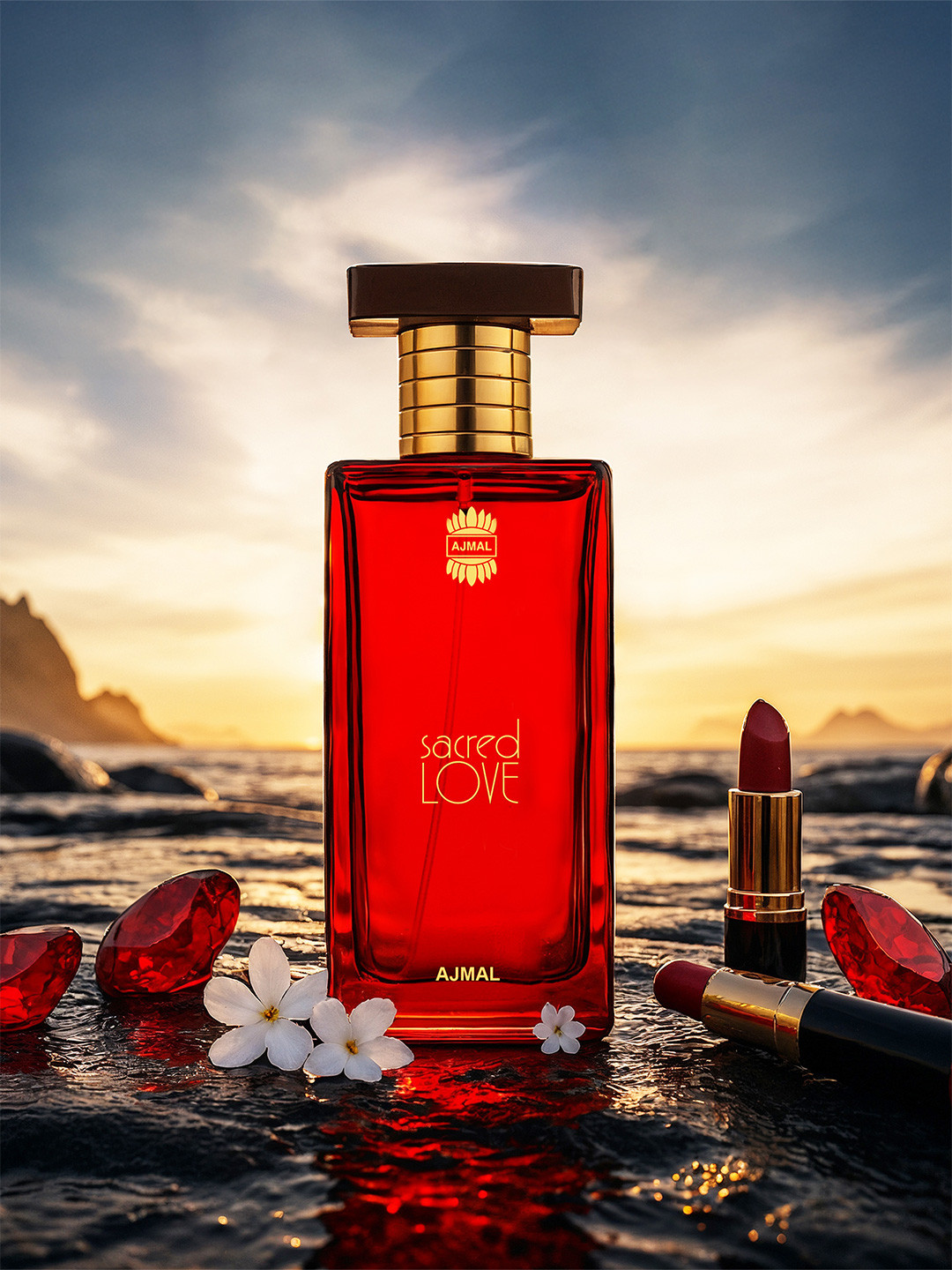 Ajmal Sacred Love Citrus Women Floral Elegant Scent Long Lasting EDP Perfume - 50ml