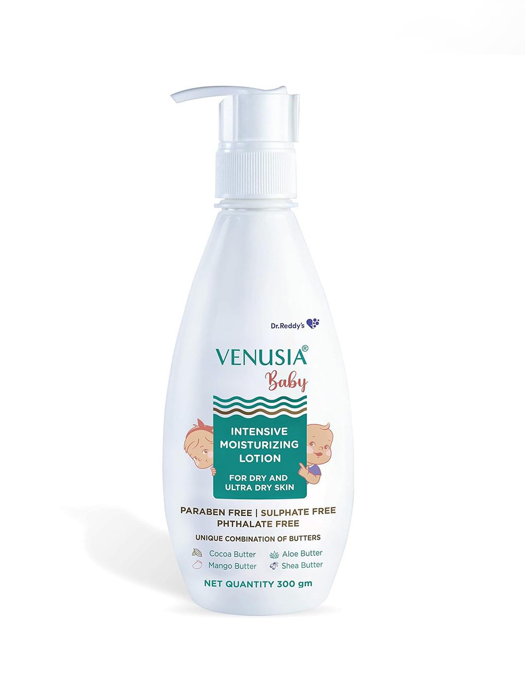 Venusia Baby Intensive Moisturizing Lotion For Dry & Ultra Dry Skin- 300 g