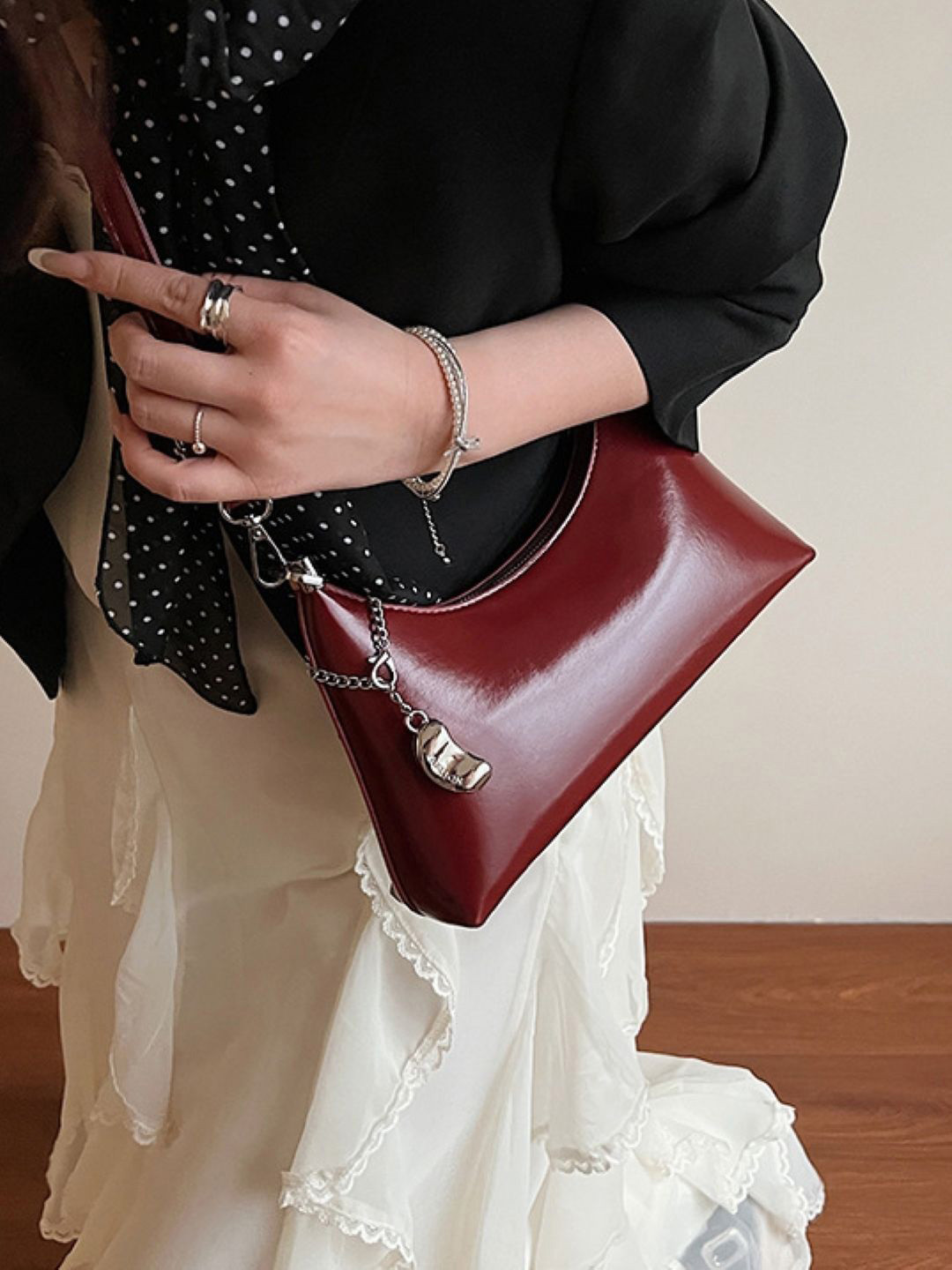 KPOP Structured Regular Casual Shoulder Bag