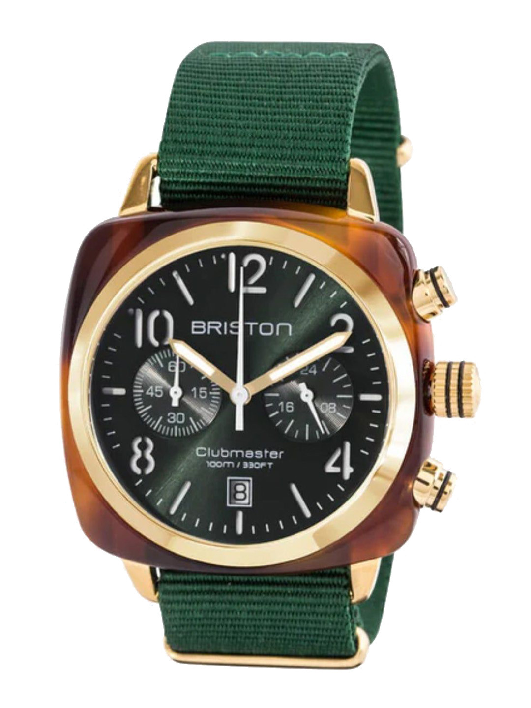 BRISTON Men Clubmaster Skeleton Dial & Straps Analogue Watch 15140.PYA.T.10.NBG