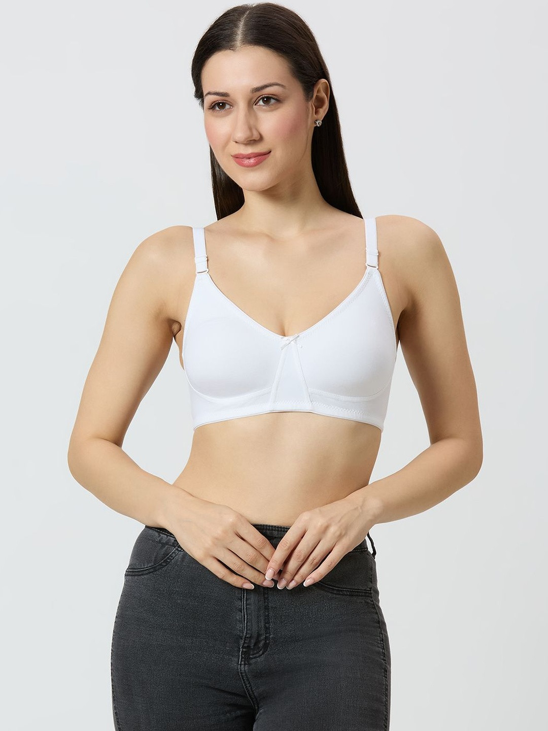 Libertina Eva Solid Non-Wired Non Padded Full Coverage Everyday Bra