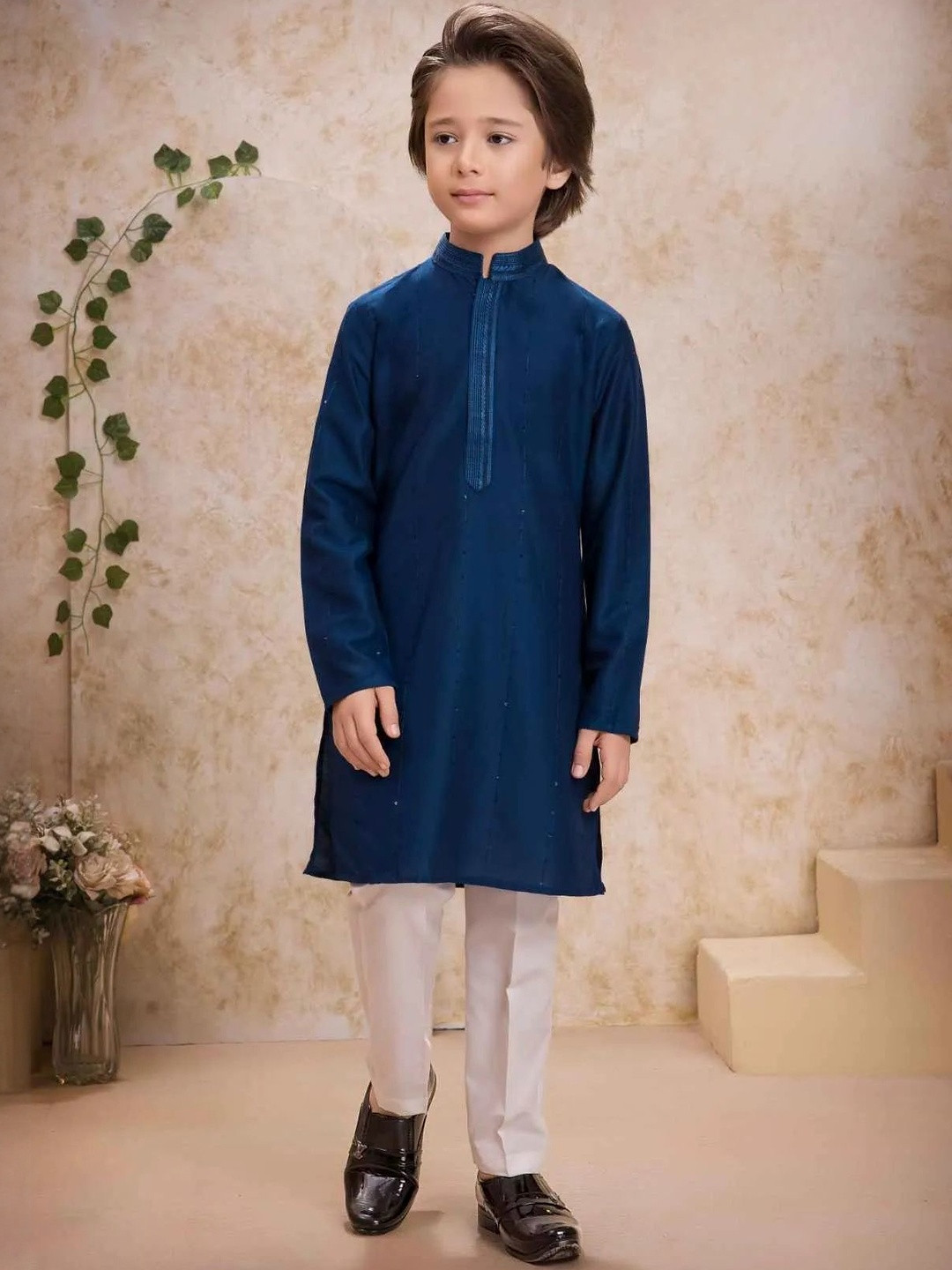 Lagorii Boys Regular Classic Kurta Pajama Set