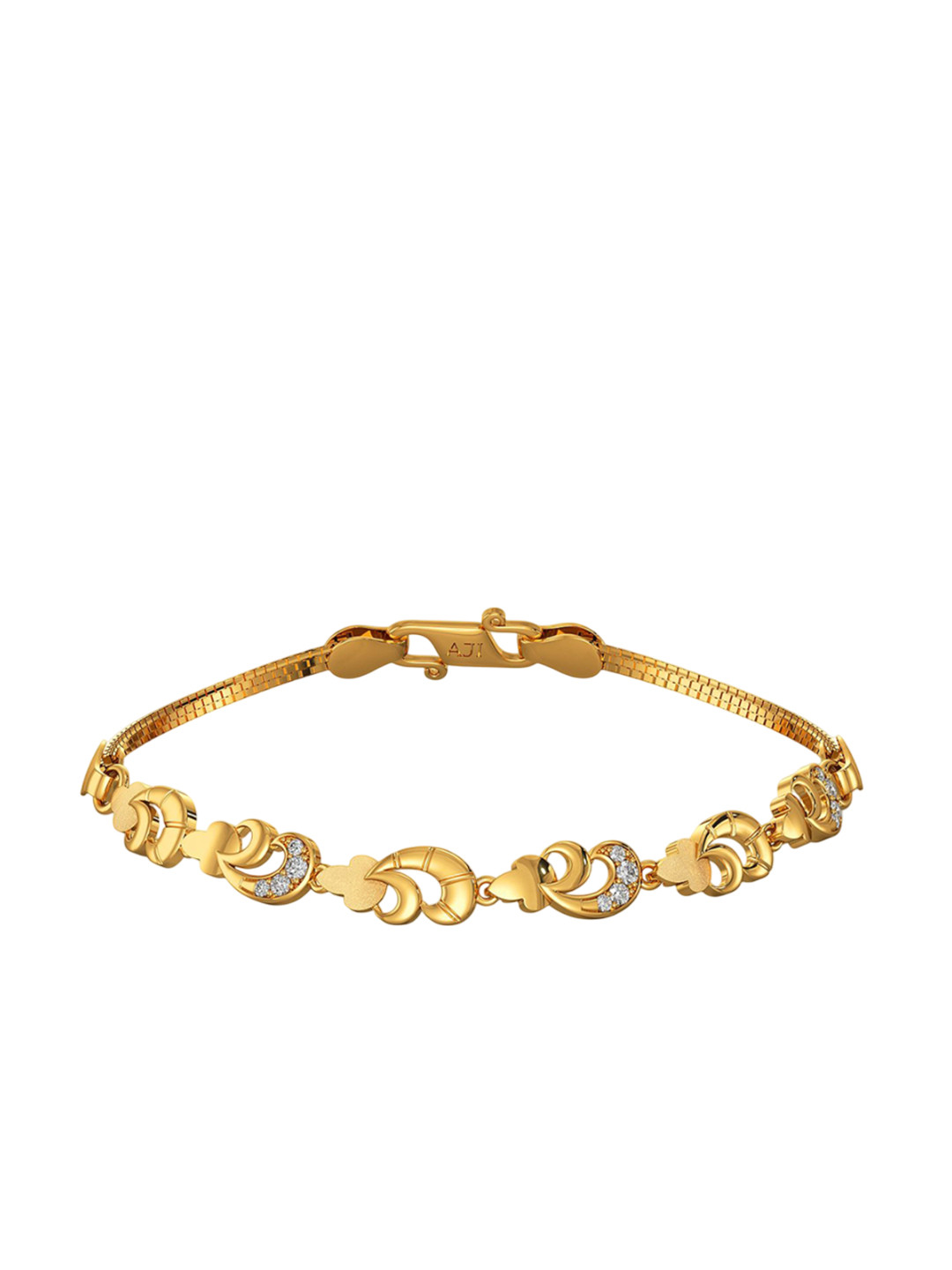 Joyalukkas 22KT Floral Gold Bracelet- 2.275 g