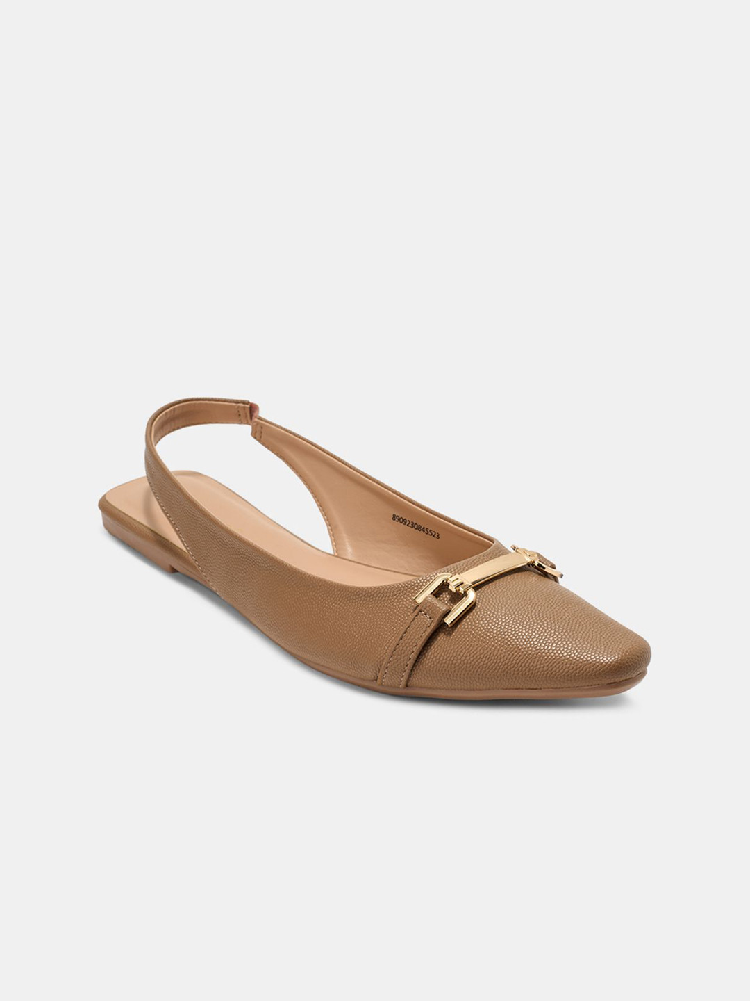 Forever Glam by Pantaloons Women Solid PU Work Mules with Buckles Flats