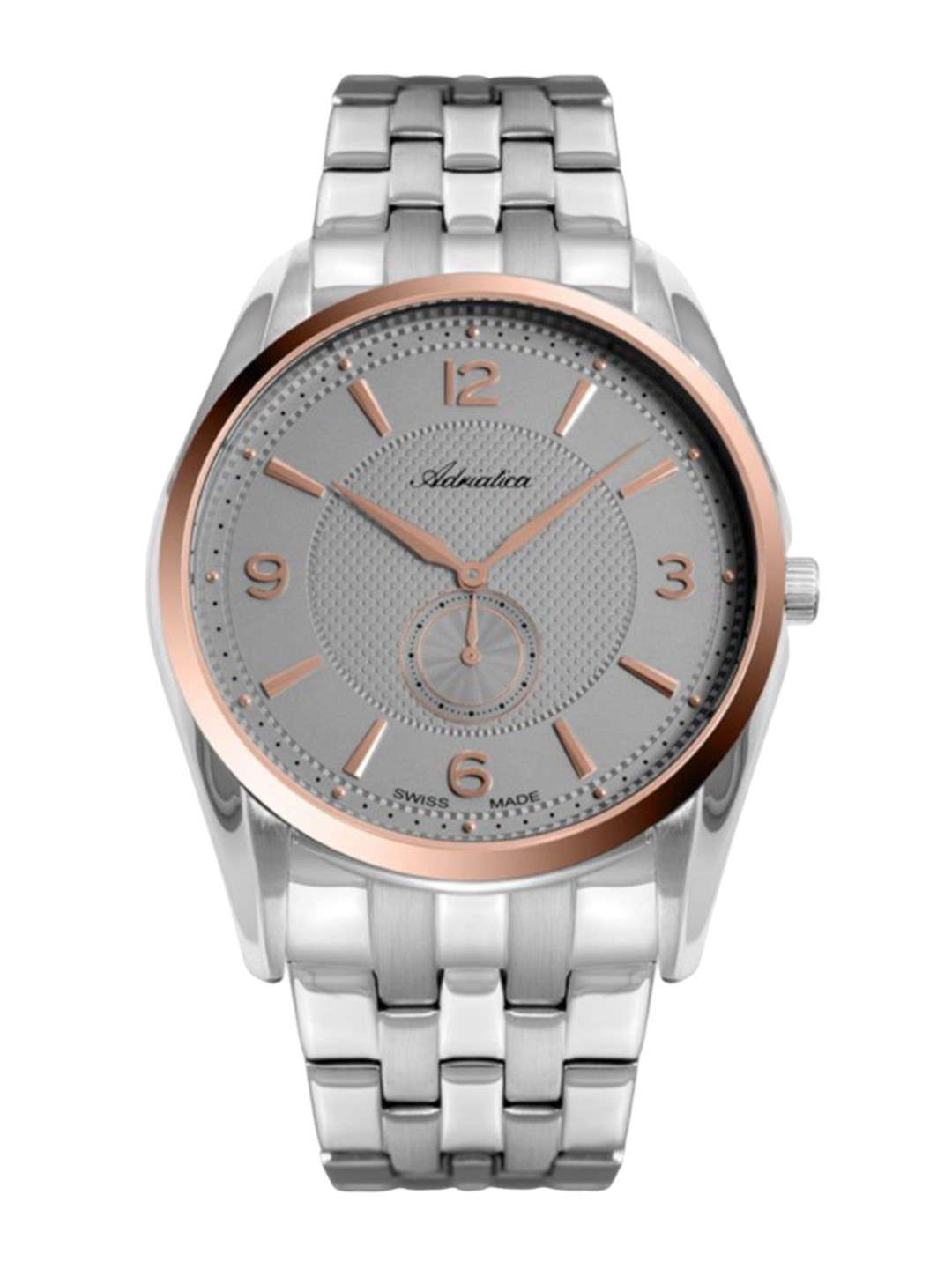 Adriatica Men Quartz Dial Analogue Stainless Steel Watch A8279.R157Q