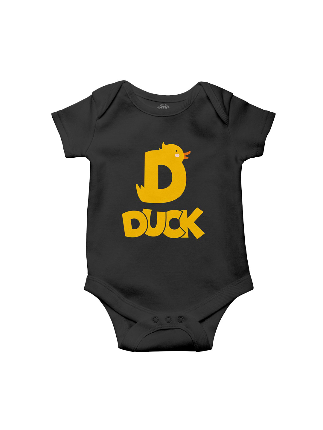 THE PRINT PLATTER Infants Duck Printed Cotton Bodysuit