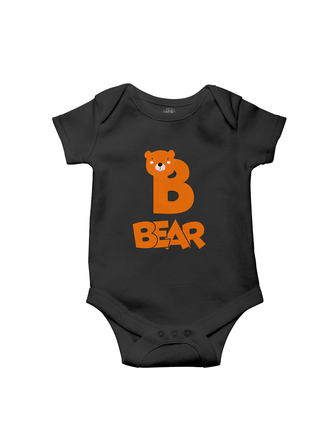 THE PRINT PLATTER Infants Printed With Ultra Bio Wash & Envelope Neck Cotton Bodysuit