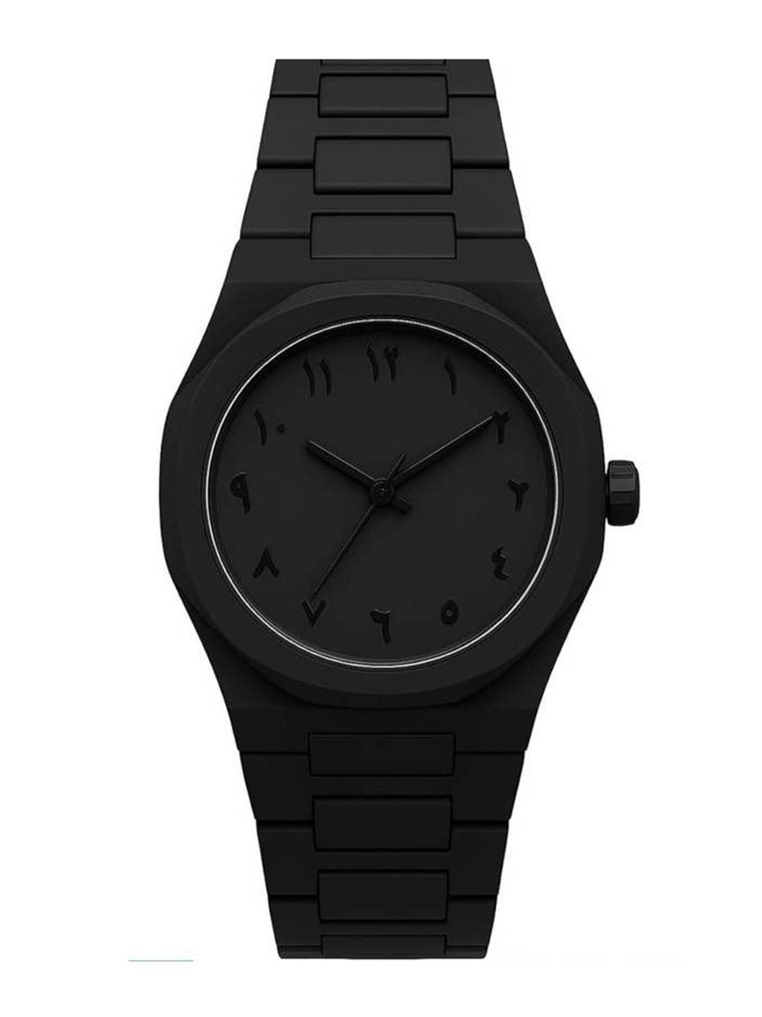 SELLORIA Men Round Dial & Bracelet Style Straps Analogue Watch SbrBlk_01