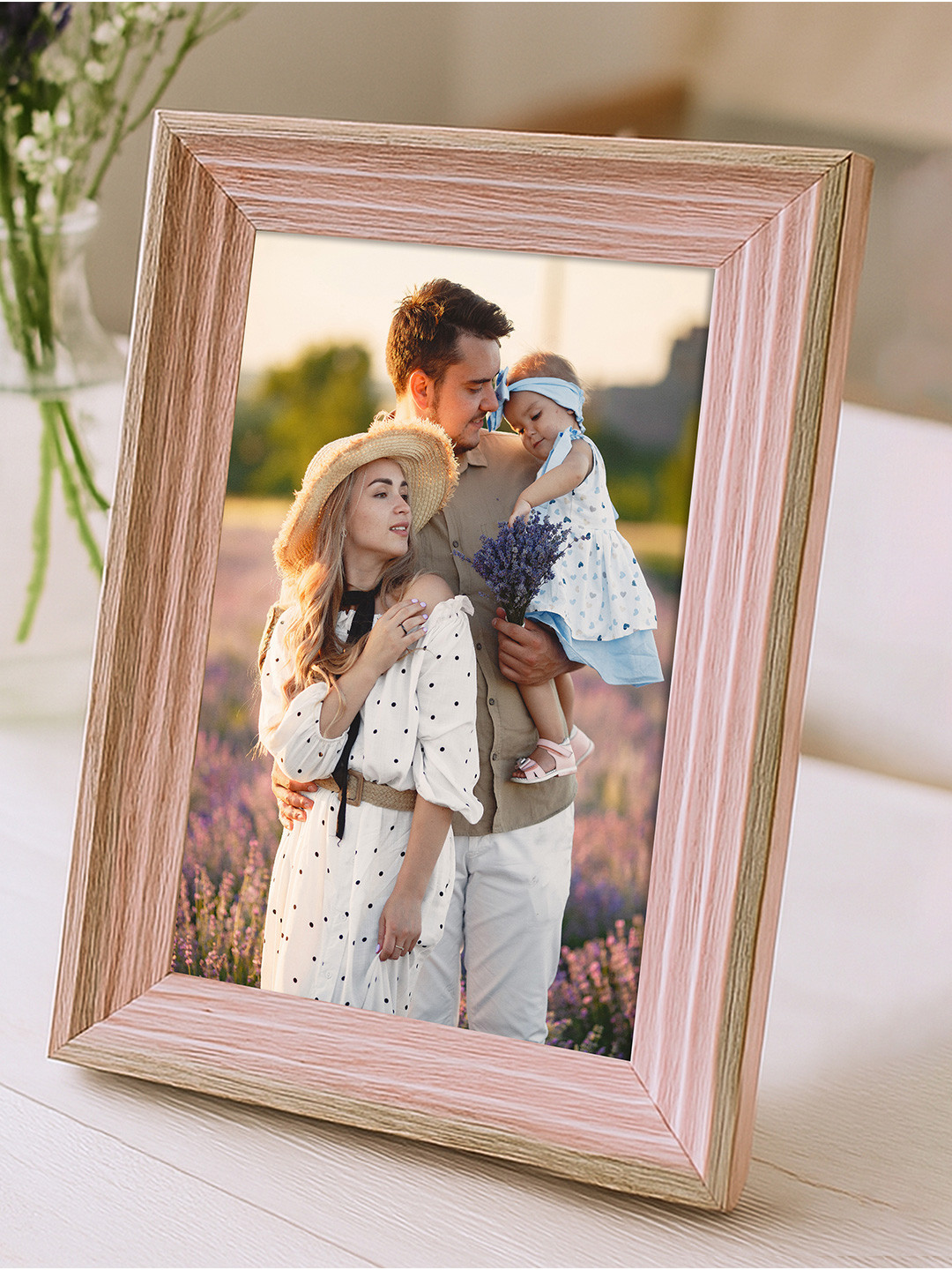 Art Street Pink Table Top Photo Frame