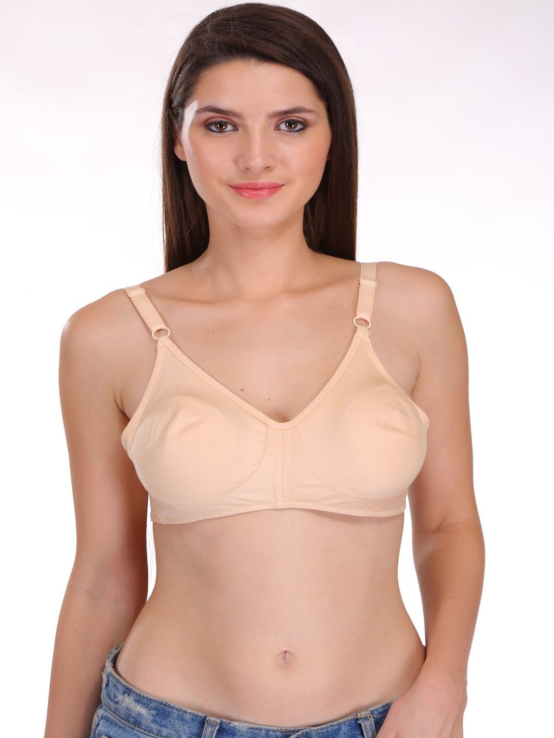 FEATHER LINE Solid Full Coverage Everyday Bra with All Day Comfort