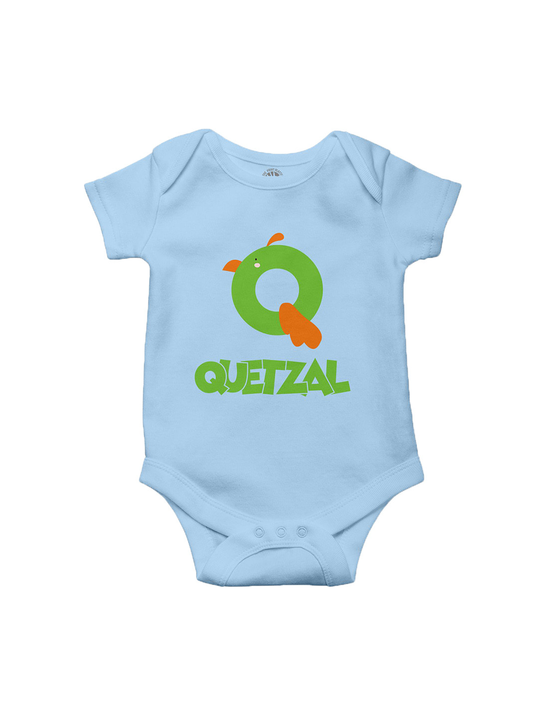 THE PRINT PLATTER Infants Kids Quetzal Printed Cotton Bodysuits