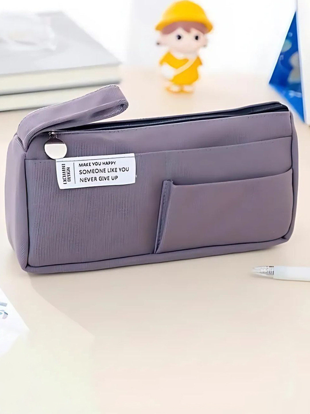 YK Never Give Up Style Pencil Case