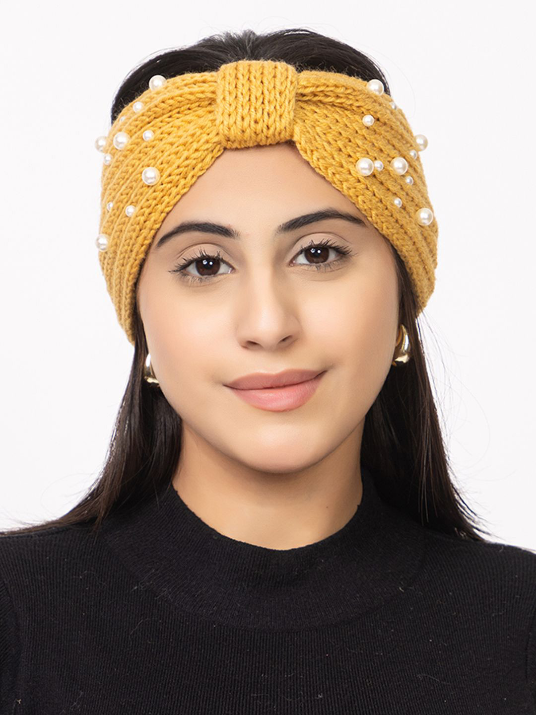 Amoldo Women Self Design Woollen Beanie