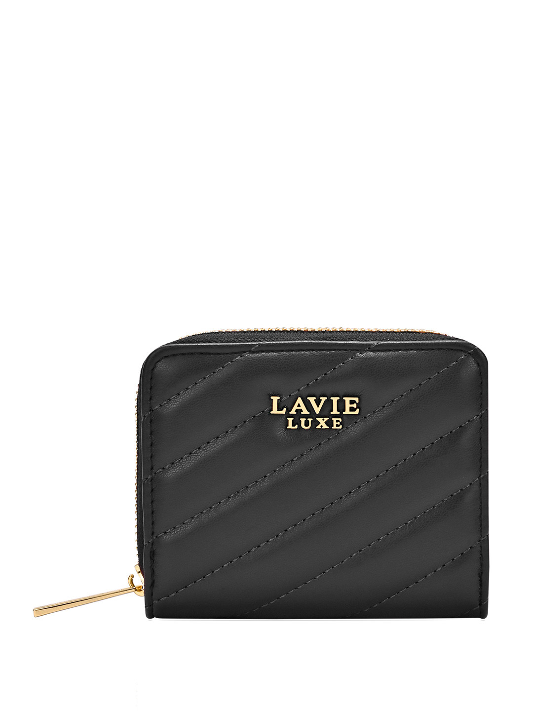 LAVIE LUXE Women Diagonal Flap Small Zip Wallet