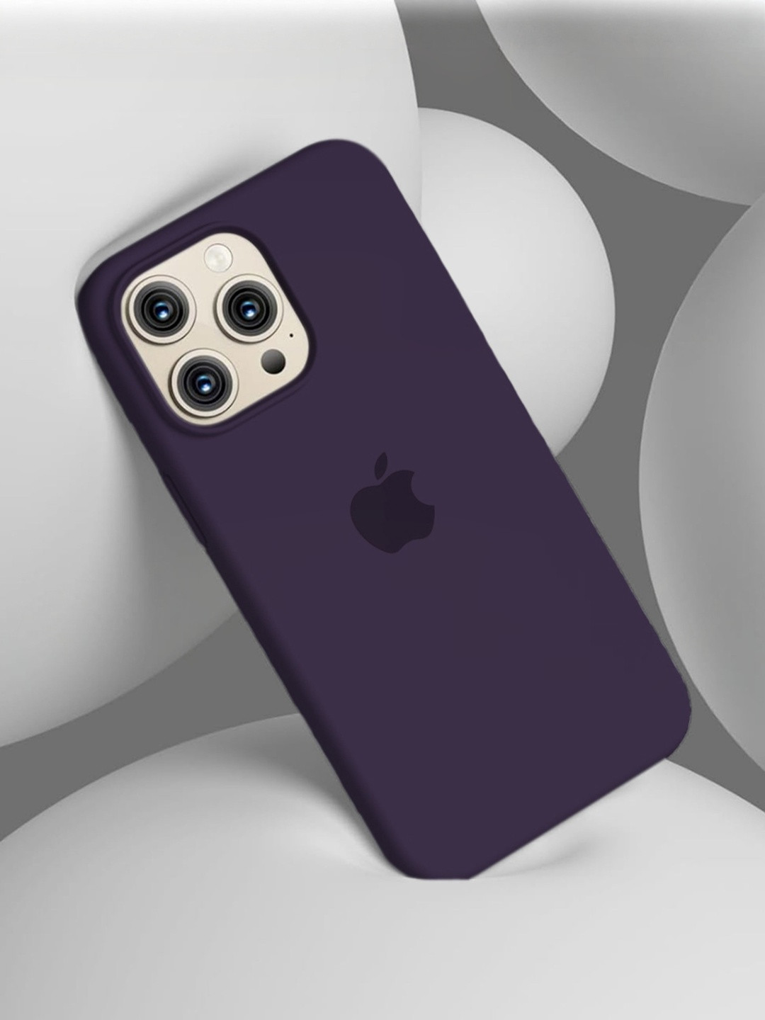 INNOPACE Silicone iPhone 15 Pro Max Back Case