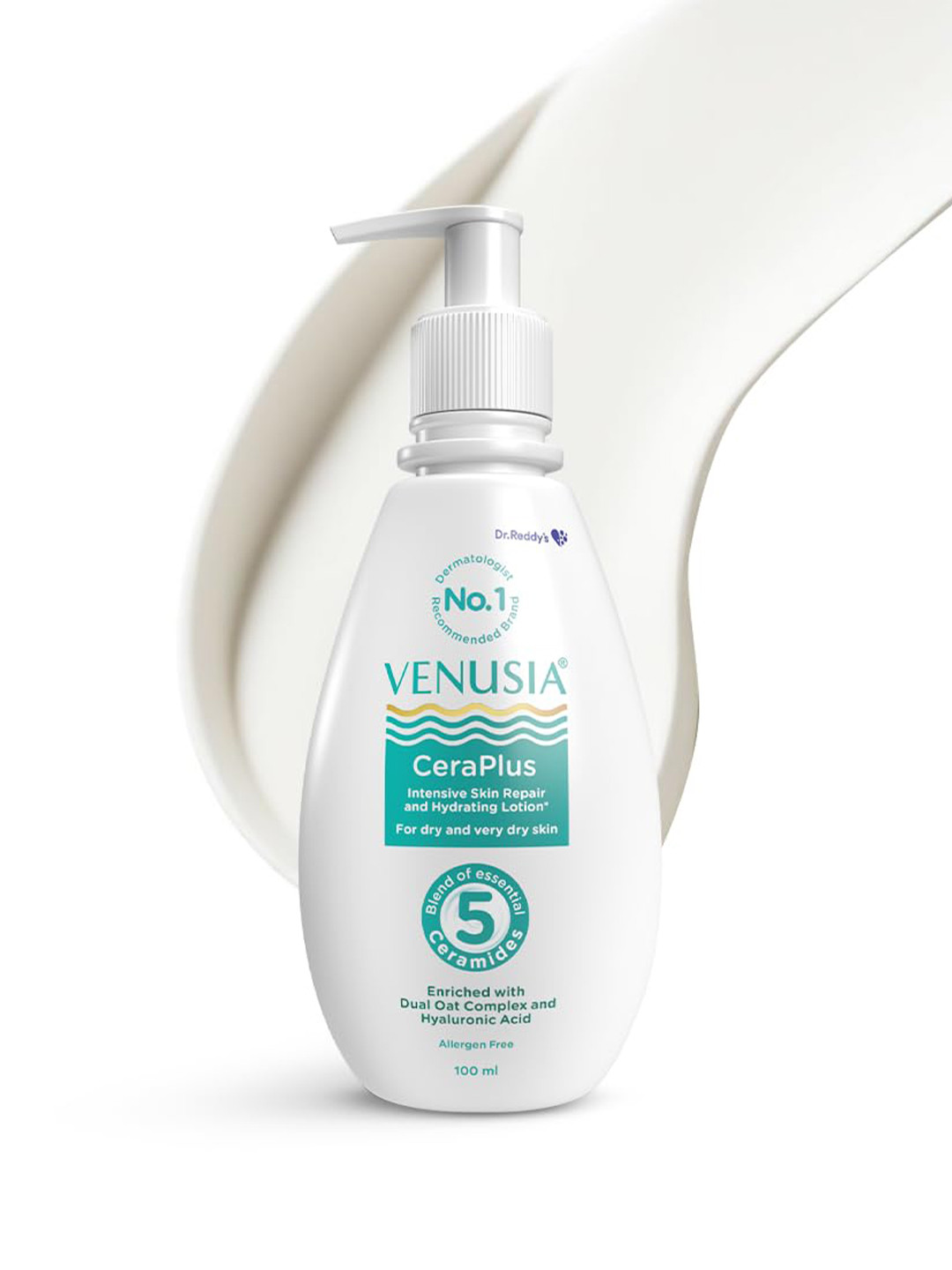 Venusia CeraPlus Lotion for Dry Skin Moisturization-100 ml