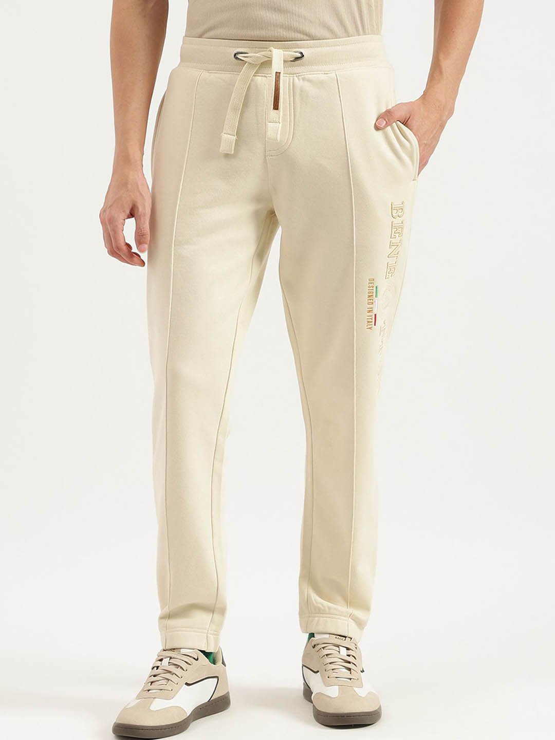United Colors of Benetton Men Mid-Rise Track Pant