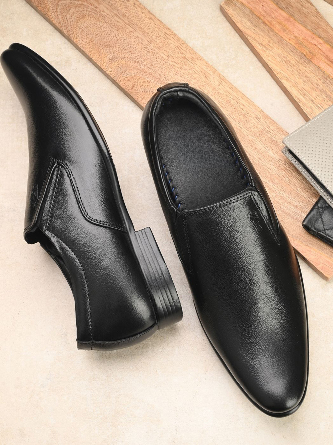 SHOE BLATE Men Formal Slip On Shoes