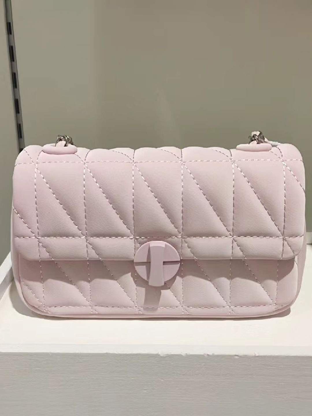 StyleCast Women Quilted One Handle Purse Clutch